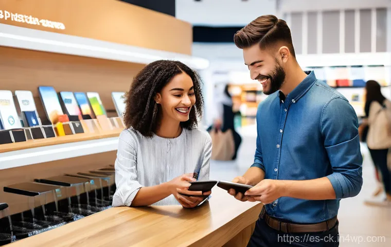 옴니채널 소비자 행동 변화 분석 - **Prompt 1: Omnichannel Retailer Experience in a Modern City**
"A vibrant, dynamic scene of a di...